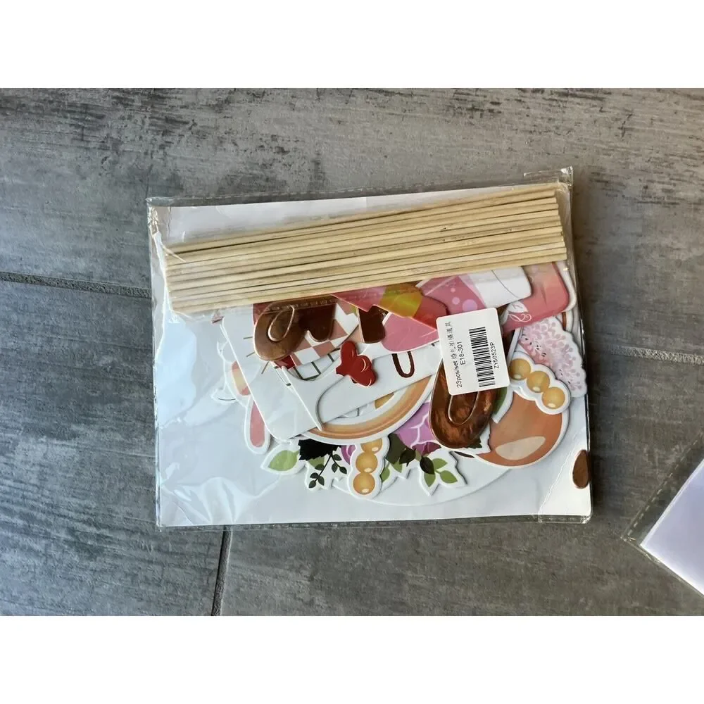 Lot of Bachelorette Bridal Party Decorations Sash Photo Prop Set Banner Balloons